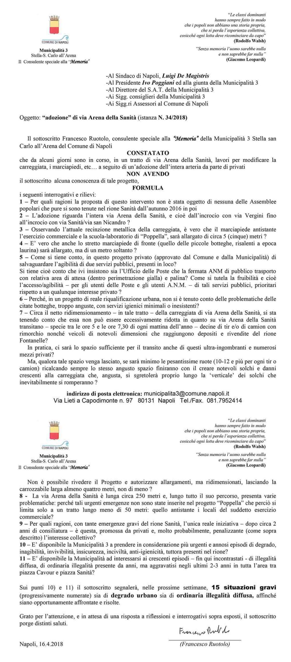 Adotta una strada di ruotolo